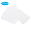 100Pcs White Cardstock Paper Thick Chipboard  Used for Book Cover Tagboard Photobook EnvelopeRound Angle