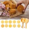 Flavor/Flower Moon Cake Maker Mold MidAutumn Pastries Tool Cookie Dessert Cutter Hand Pressure Moon Cake Mold