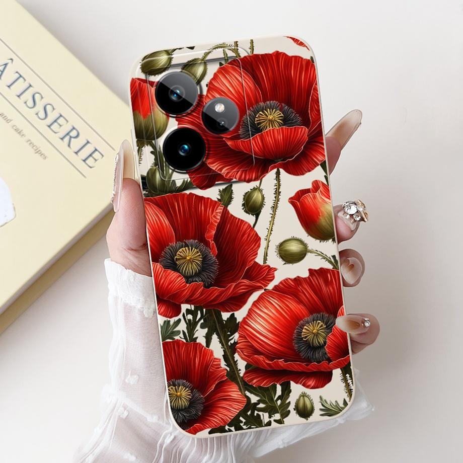 For Realme GT7 Case RealmeGT 7T New Candy Painted Back Cover Shockproof Soft TPU Phone Case For Realme GT 7 Pro GT7 T GT7T Shell
