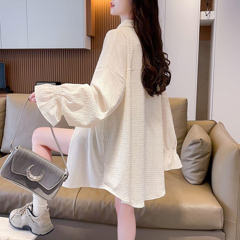 Purple Sun Protection Clothing for Women Spring and Summer New Design Lapel Casual Cardigan Jacket