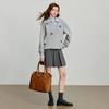 Chuyu Damen Faux Zweiteiliges Denim Blumen Sweatshirt