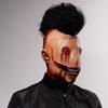 Horror Fancy Dress Party Demon Killer Mask Cosplay Bloody Scary Smiley Tricky Latex Helmet Halloween Costume Props