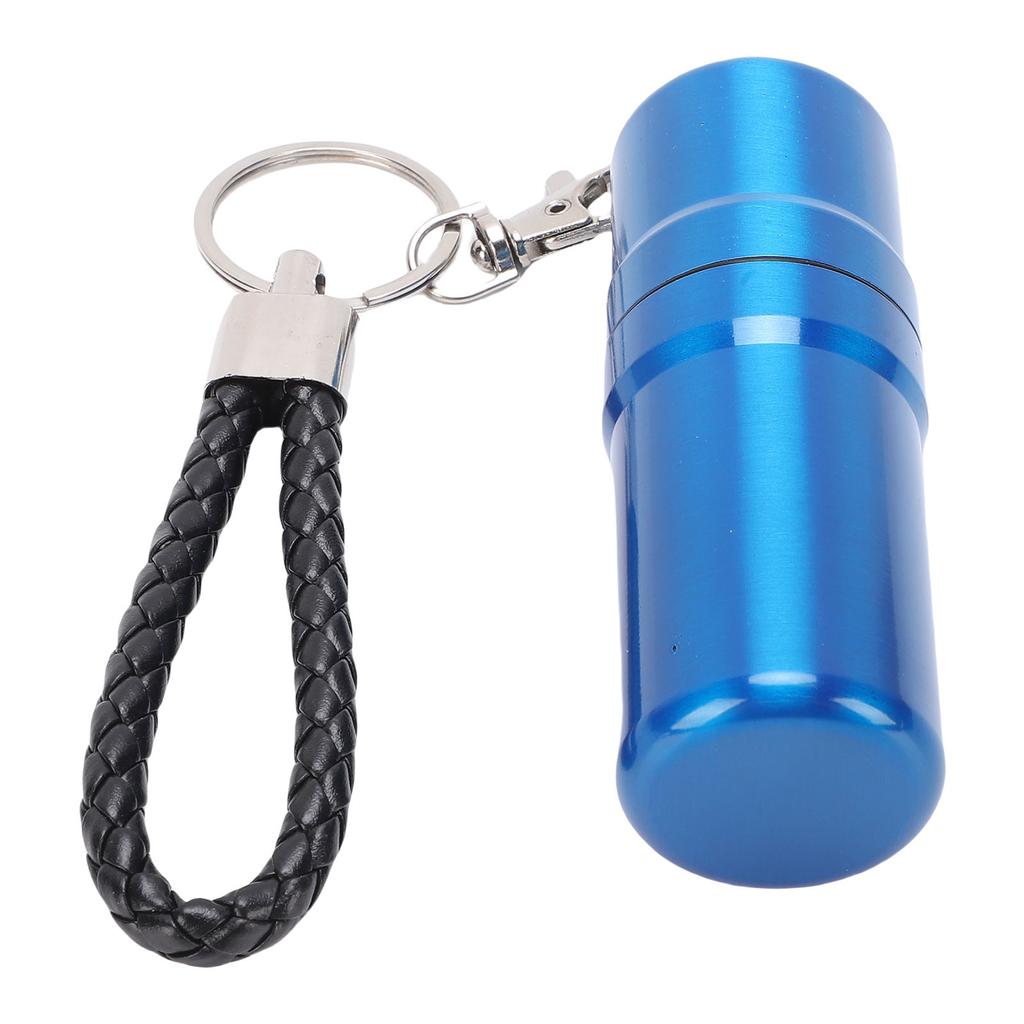 Portable Airtight Container Water Proof Aluminum Alloy Well Sealing Metal Storage Tube for Outdoor Camping Travel