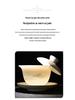 Kung Fu Mutton Fat Jade Gaiwan Teapot Set - Gold-Painted Luxury Tea Set