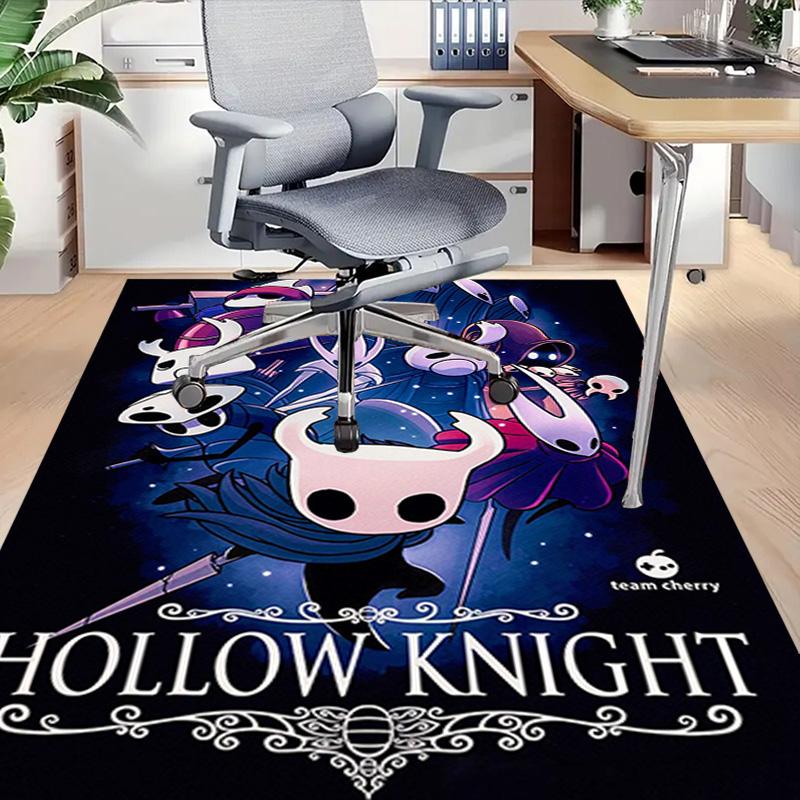 1pc Hollow Knights Journey Carpet for Playroom Bedroom Living Room Sofa Home Decor,kids Game Area Rug Non-slip Floor Mat Y8261