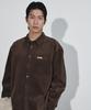 Hoite Rise Corduroy Shirts Jacket (Brown)