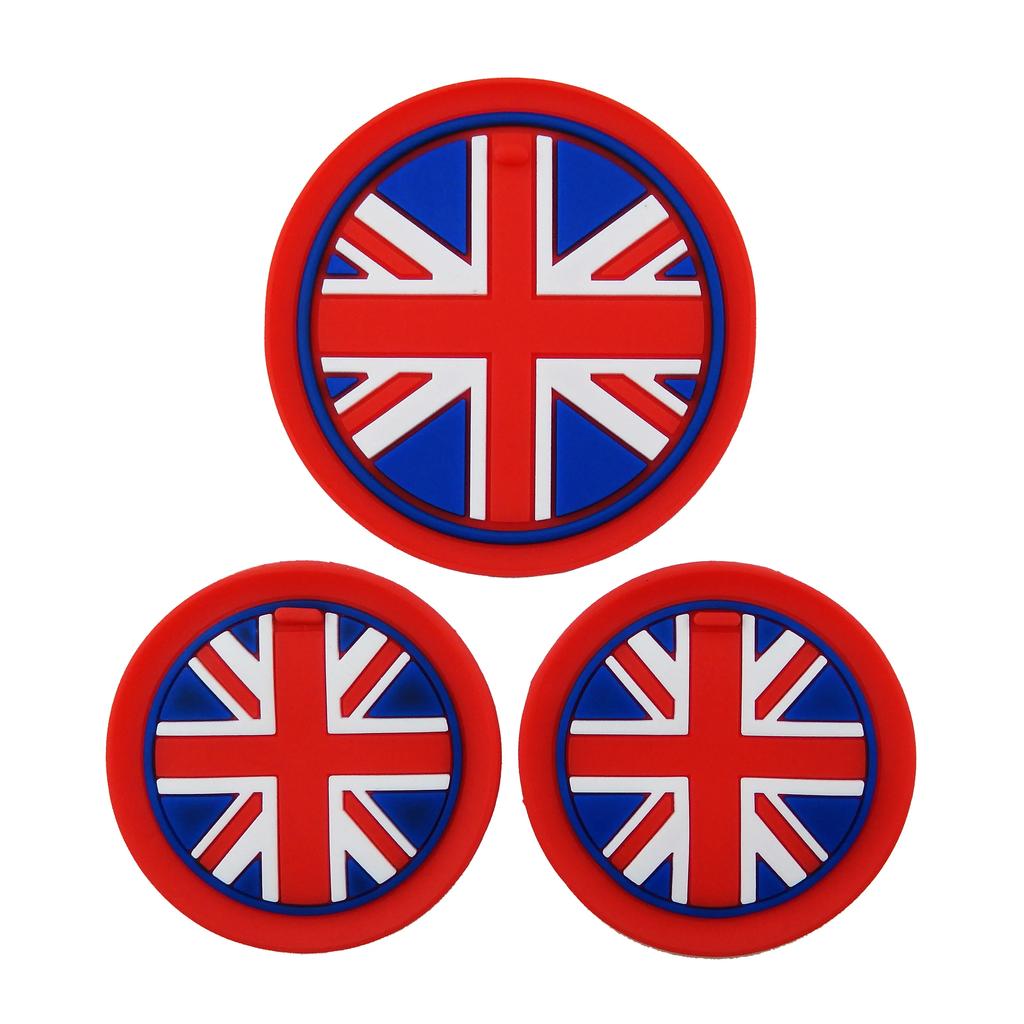 Anti-Slip Cup Mat For BMW MINI Cooper S R55 R56 R57 R58 Cup Holder Mat Shockproof Silica Gel Pad NOT FIT R55 R56 2014 Model