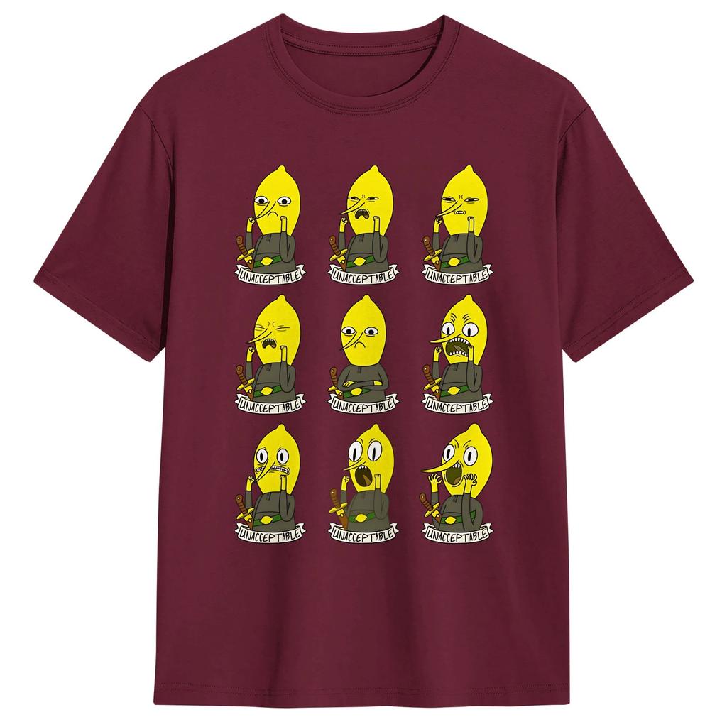 Leisure I Draw Sarah and Duck Cartoon T Shirt Unisexs Cotton Short Sleeve Round Neck Summer Tops
