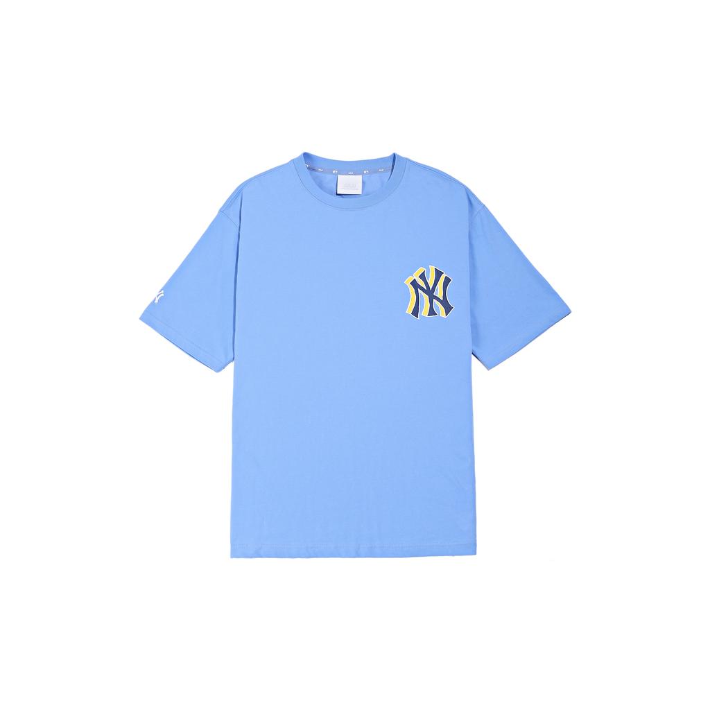 New MLB New York Yankees T Shirts Unisex Blue 31TSP1131-50S
