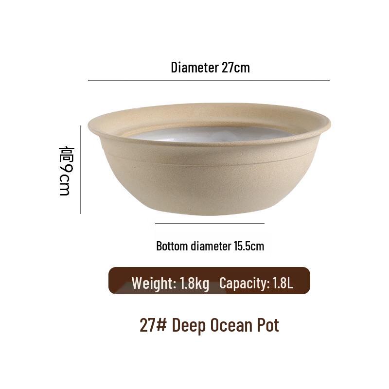 ZISIZ Ceramic Alcohol Stove Soup Pot