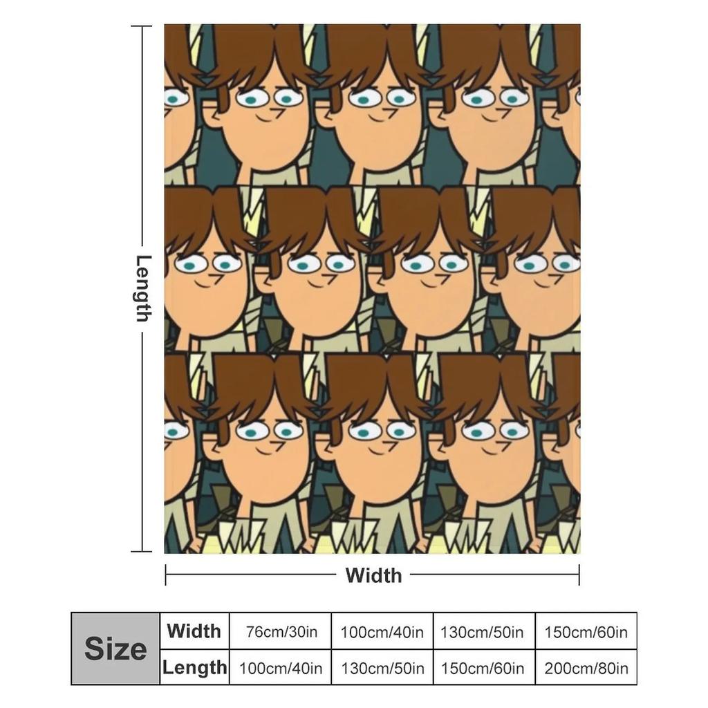 Total Drama: Cody Throw Blanket Blankets For Baby Picnic halloween Comforter Blankets