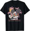 2026  Summer Fashion Trendy Tee Disney Mickey and Friends Mickey Mouse Tropical Portrait TShirt Streetwear Oversized Tshirt