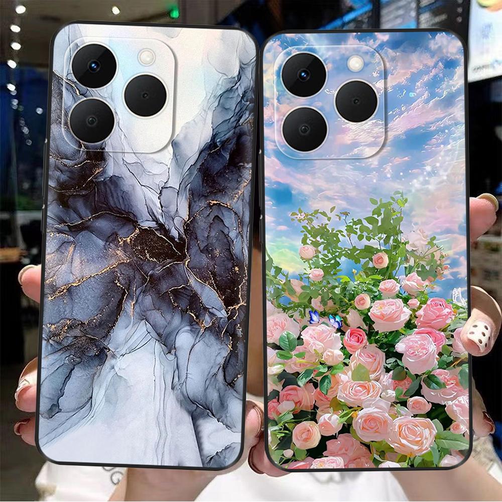 Case For Realme 15T Case Cute Love Heart Cartoon Pattern Back Cover Silicon Phone Cases For Realme 15 Pro realme15 Housing Funda