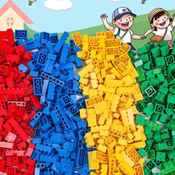 LEGO 1000/ 1500 pièces Blocs Classiques en Vrac Grande Capacité Blocs de Recharge LEGO Classique Compatible Créatif B344