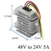 48V to 24V 5A-20A Step Down Buck DC-DC Power Converter 48 Volt to 24 Volt 5 AMP Voltage Regulator Voltage Reducer with CE RoHS