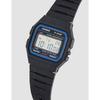 Casio F91W-1 Mens Classic Chronograph Alarm LCD Digital Watch Black F-91W-1DG BlackSheer Pleasure Strap