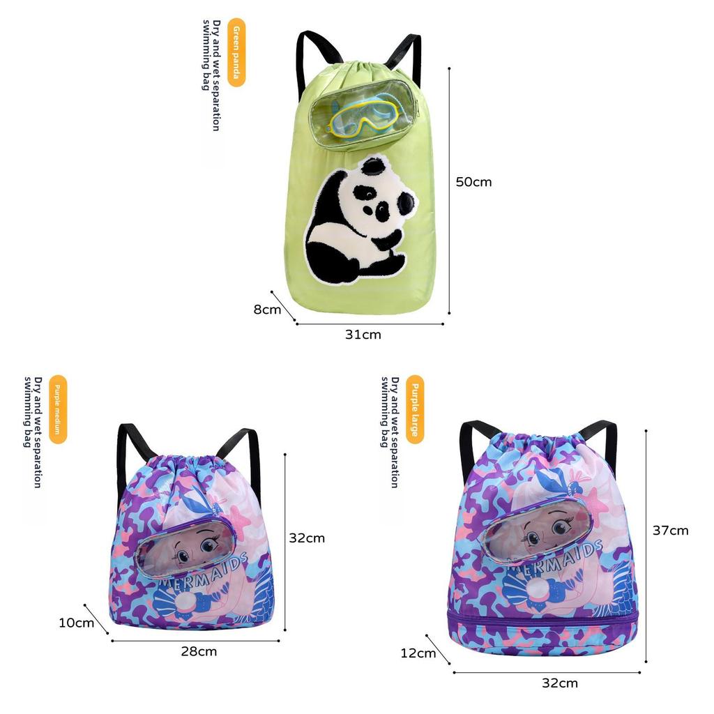 Cartoon Style Kids Travel Bag With Polyester Material And Spacious Organizer For Toys And Clothes