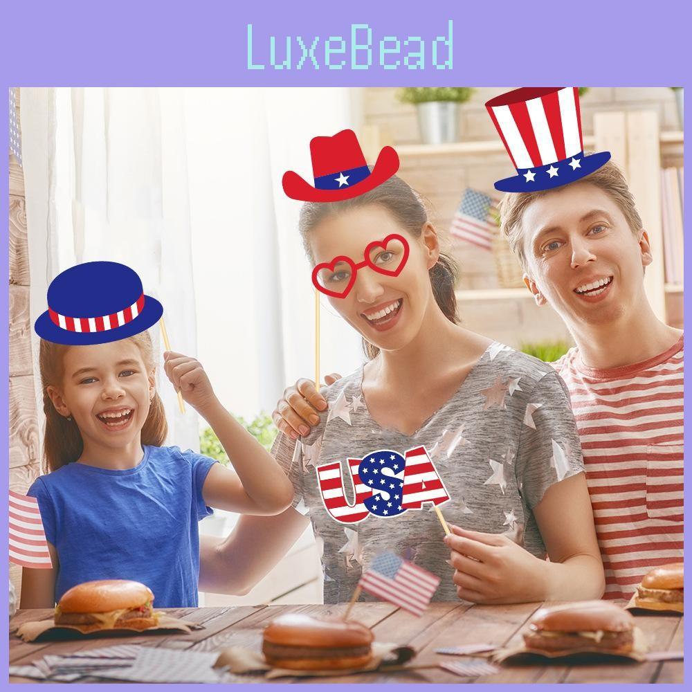 Day Theme Independence Star Pattern Creativity Party Decor Paper Props Photo