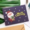 Christmas Tree Bell Elk Christmas Gift Gratitude Card Thank You Blessing Card  Party Favors Gifts