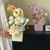 Creative Hand-folded Folded Flower Box Flower Gift Box For Bridal Florist Gift Packing Box Valentines Day Crafts Party