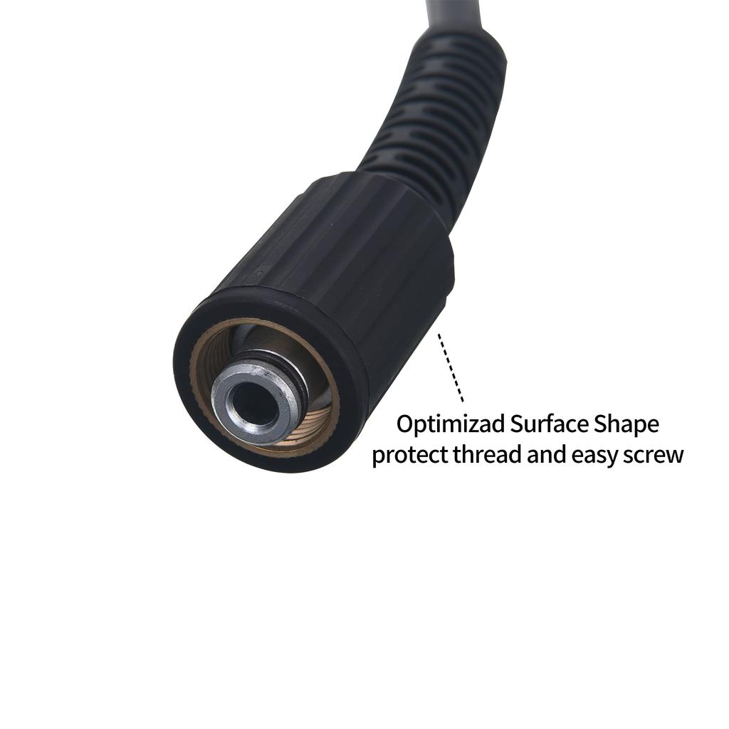 Tool Daily High-Pressure Washer Hose, 15m (50FT), 1/4-Inch, 3600 PSI, M22 14-Connection, Replacement for Most Brands