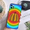 Painting Yayoi Art Kusama Phone Case For iPhone 16,15,14,13,12 Mini 11 Pro XR,X,XS,MAX 7,8 Plus Silicone Cover Soft Black