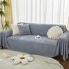 Moping Cat Feeling Plush Sofa Cover Blanket for All-inclusive Sofa Towel  Living Room Sofa Cover Anti-cat Scratch Couch Cover