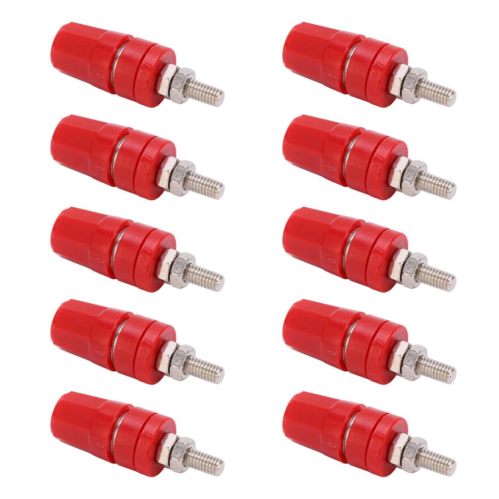 24.320 4.0mm Terminal Binding Post 24A Banana Plugs Connector for Spker Amplifier Terminal