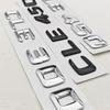 3D ABS Car Letters Logo CLE300 CLE450 Badge Sticker Rear Trunk Emblem For Mercedes Benz CLE300 CLE450 Auto Model Accessories
