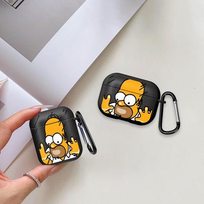 Simpsons Cartoon Case For Airpods 1 Pro3 Pro2 3 Pro 4 2 Earphone Cases Cover