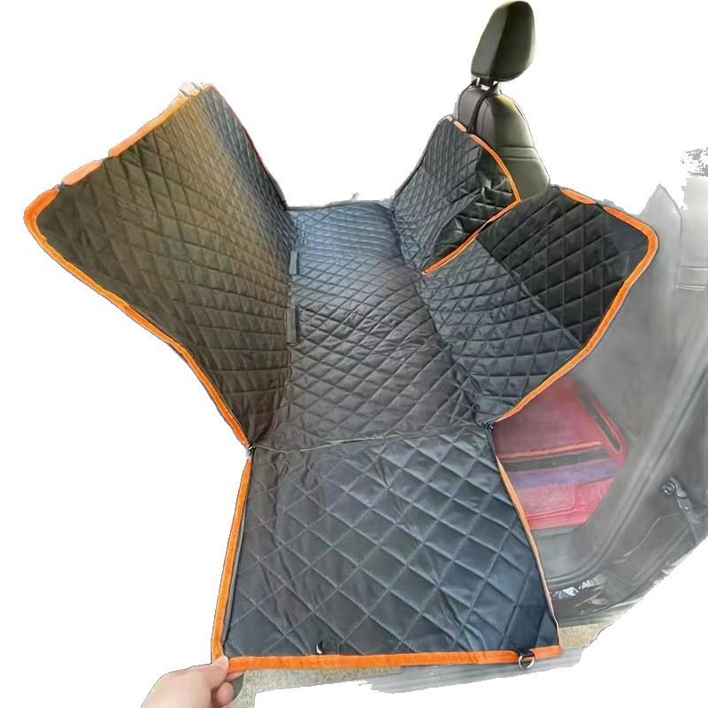 Waterproof & Wear-Resistant Rear Seat Pet Mat for Cats and Dogs