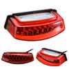 Universal 1pc 12V 21 LED Motorcycle Plate Light Red Tail Rear Lights Brake Stop Lamp