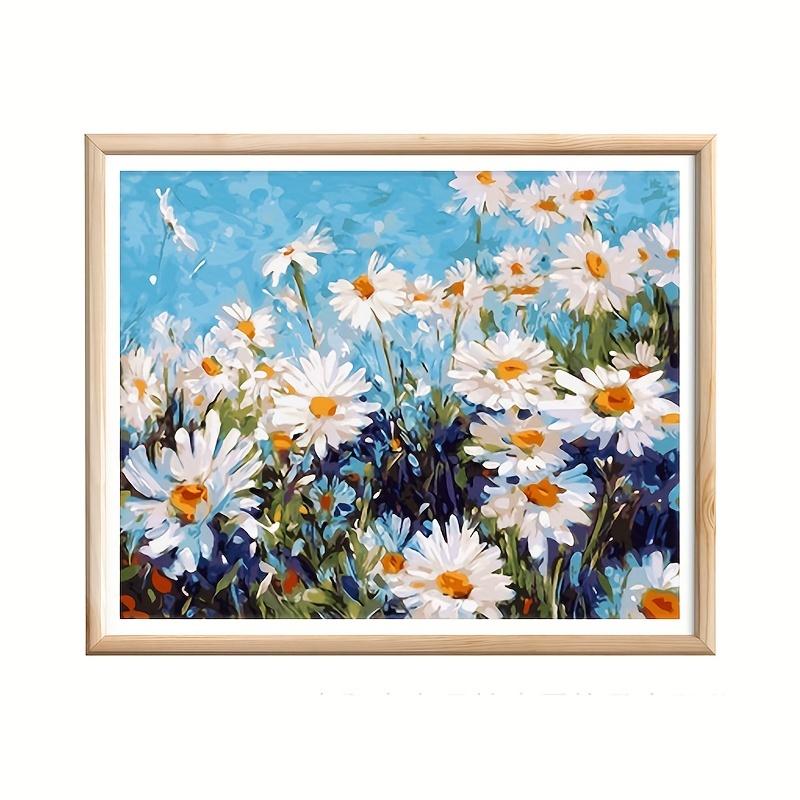 1set New 5d Diamond Painting Full Diamond Diy Core With Sunflower Daisy Golden Retriever Tiger City Designs