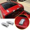 2x Car Roof Antenna Base Cover Trims Cap Shell Bezels For Ford F150 + Chrome