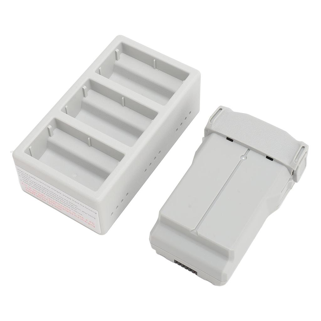 3850mAh 7.38V Rechargeable Battery Replacement and 3 Bay Battery Charging Hub for Mini 3 3Pro 4 4Pro Drone with Power
