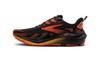 Brooks Ghost Trail sneakers breathable upper Black/Red/Orange