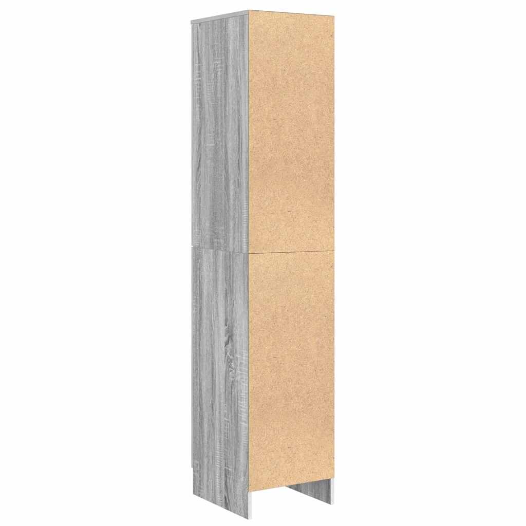 Highboard Grey Sonoma 35 x 39 x 168 cm