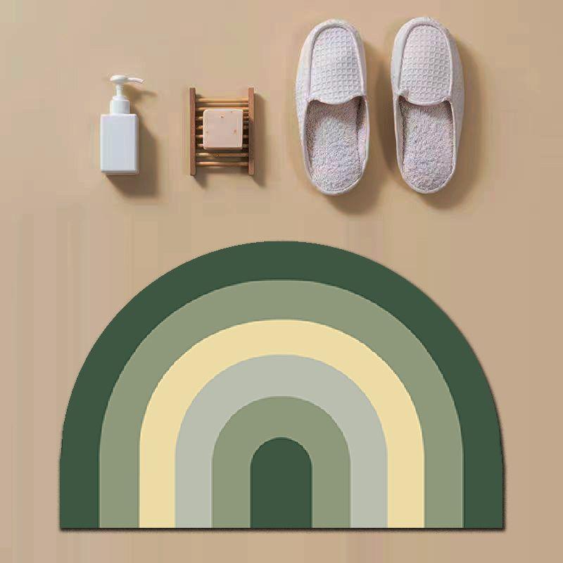Ins Wind Simple Diatom Mud Bathroom Absorbent Floor Mat