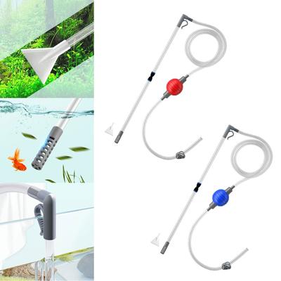 Aquarium Siphon Water Change Kit Fish Tank Water Changer Hose Kits Gravels Vacuum Cleaner for Betta Tanks Draining Water