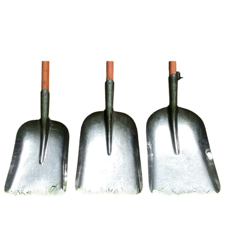 Heavy-Duty All-Steel Large Iron Shovel for Coal, Snow, Manure, and Grain