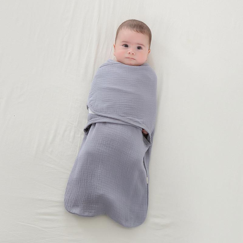 Baby Swaddle Sleep Sack With Moisturewicking Cotton For Newborns And Infants 06 Months