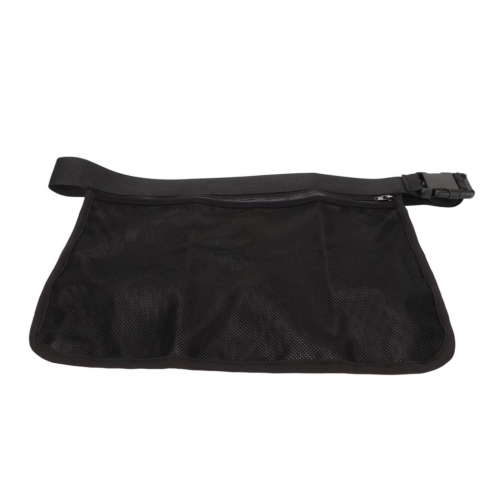 Mesh Strap Bag Storage Portable Reusable Sports Ball Bag with Strap for Tennis Makeup Brush
