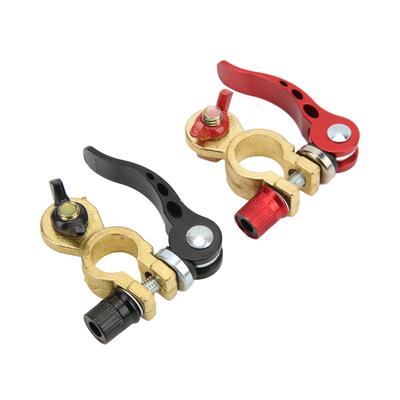 2 pz Terminale a Sgancio Rapido per Batteria 16?Connettore Universale Positivo Negativo da 18mm per Automobili