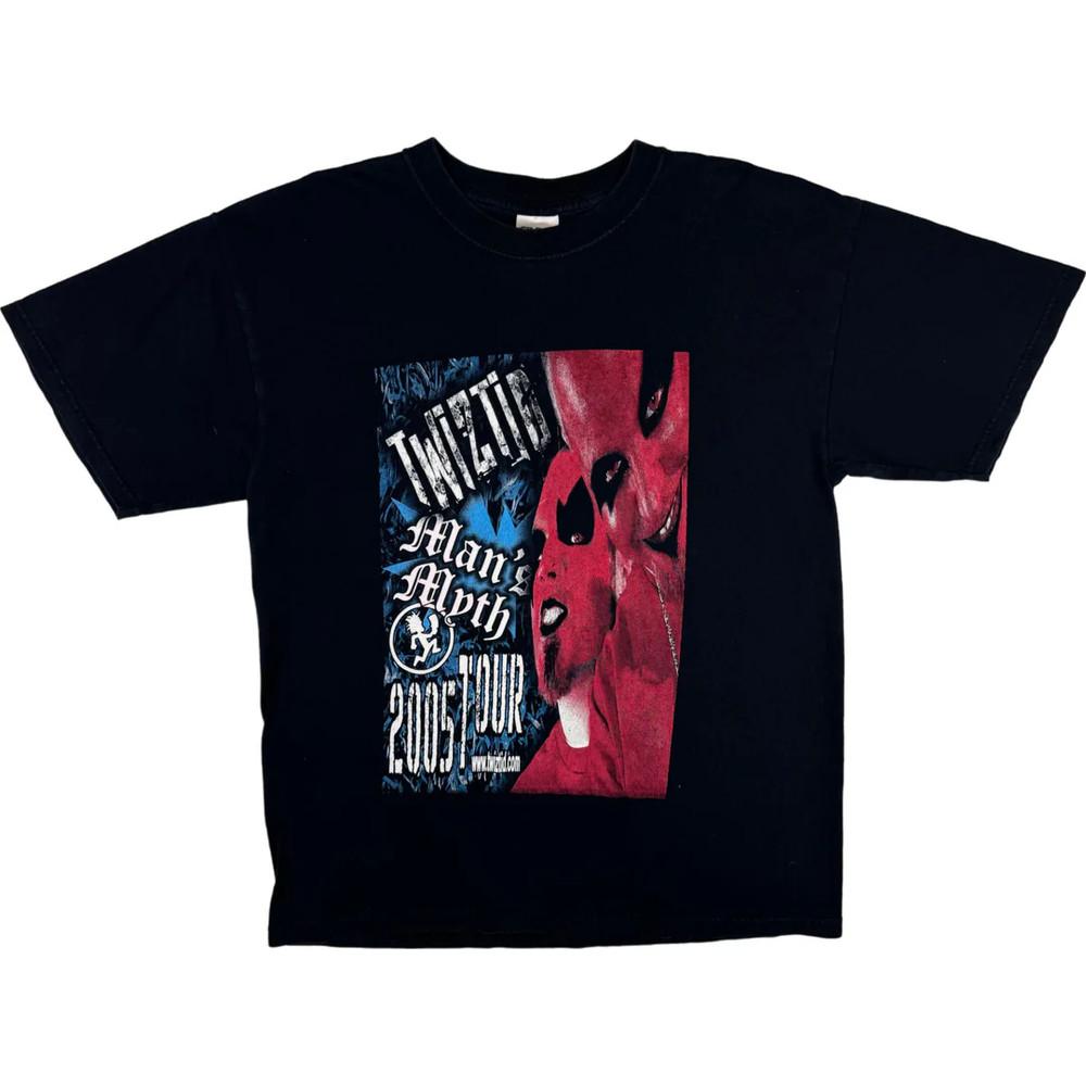 Vintage 2005 Insane Clown Posse TWIZTID Tour T-Shirt M751 Unisex T-Shirt XXL