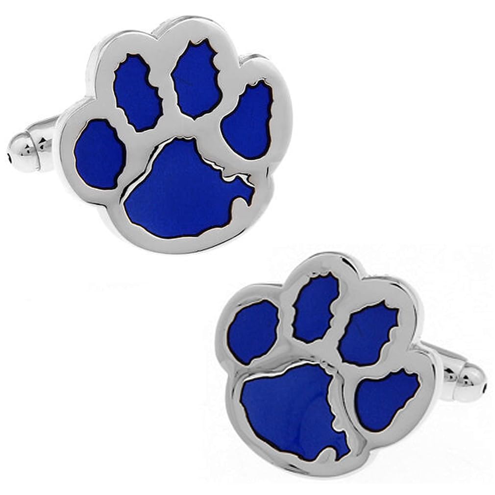 

Paw paw blue dog cat cufflinks cufflinks cufflinks n00037