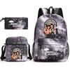 School Season Theumbrellaacademy School Bag 3-Piece Pencil Case + Shoulder Bag + Backpack