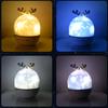 Deer Music Projector Lamp Night Light With BT Speaker Starry Sky Star Rotate Bedroom Bedside Lamp Decor Christmas Kids Baby Gift