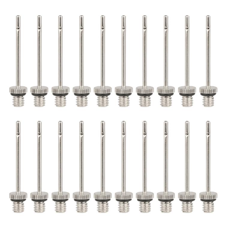 20Pcs Air Pumps Needle Pumps Accessory Inflatable Needle for Basketball Soccer Volleyball Replacement Inflation Needle