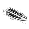 for Mercedes Benz Amg W205 W211 W204 W212 W213 W203 W176 2pcs Car Styling Side Fender Body Knife Emblem Stickers Decoration