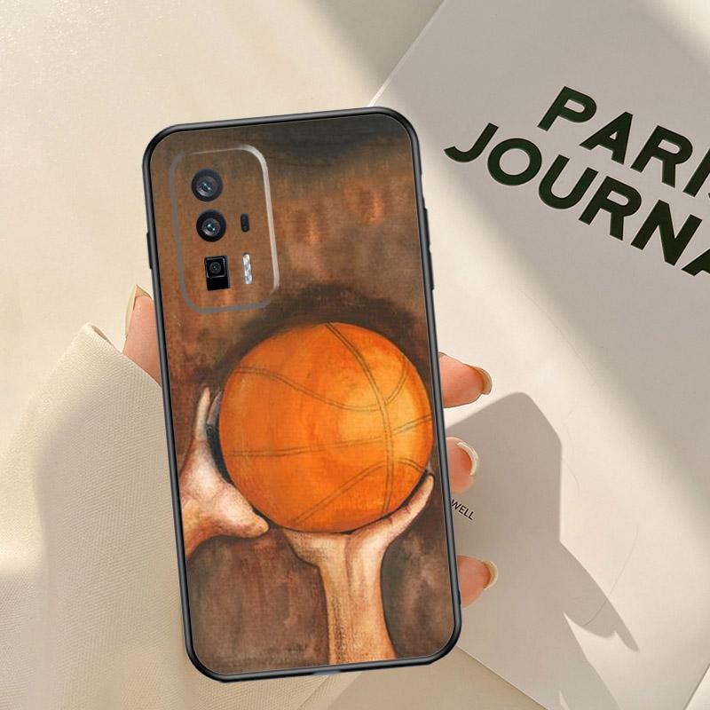 Basketball Case For Xiaomi 15T 14T 13T Pro 14 15 Ultra 17 Pro Max POCO F8 F7 F5 F6 X3 X5 X6 X7 Pro Coque